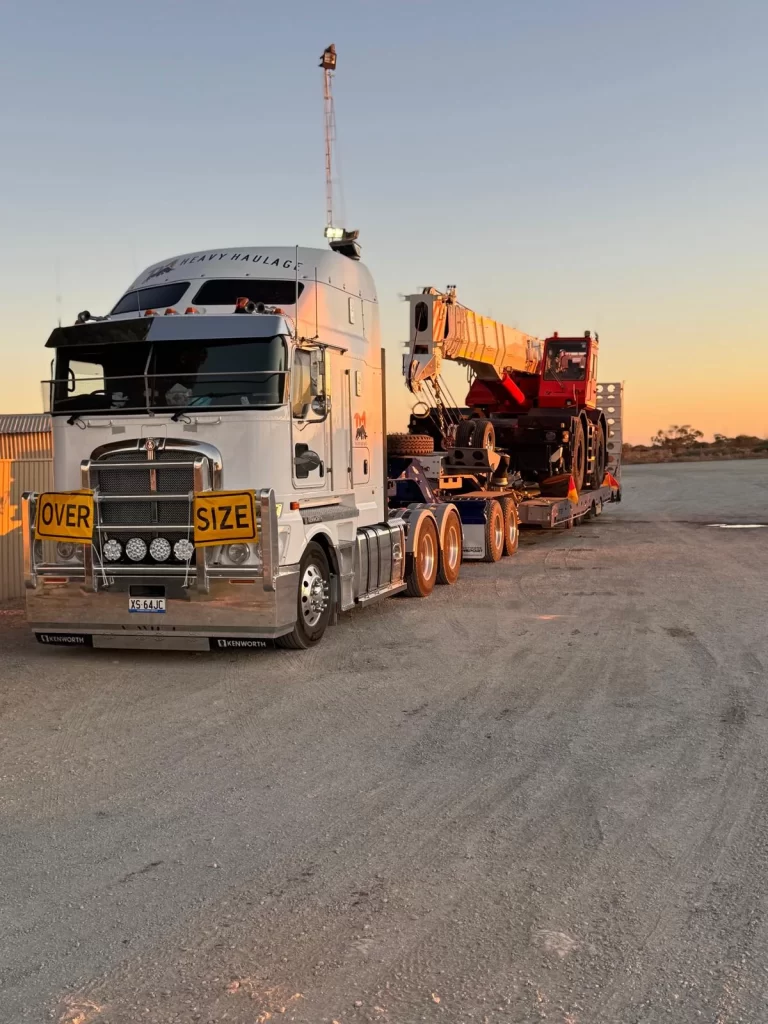 Oversized Load Haulage Truck – TM Heavy Haulage Australia