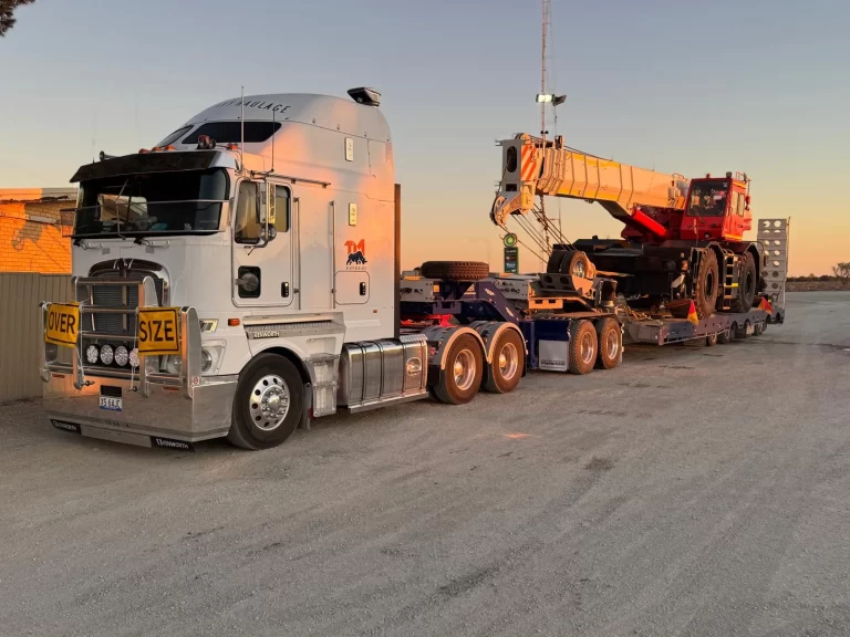 Oversized Load Haulage Truck – TM Heavy Haulage Australia