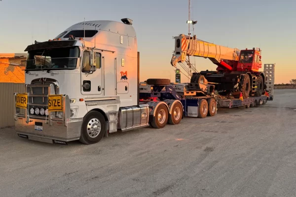 Oversized Load Haulage Transport Service Oversized Load Haulage Truck – TM Heavy Haulage Australia
